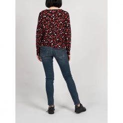 Liu Jo Sweater Red -Dame-strikkegensere Salg unnamed file 1579