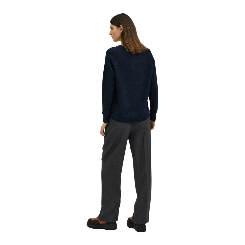 Selected Femme Round-neck Knitwear Blue 6 Selected Femme Round-neck Knitwear Blue - Bilde 6