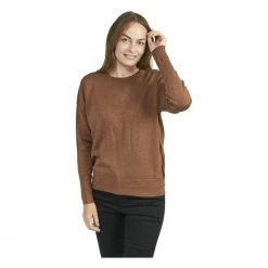 Brun Signature Strikket Genser Fra Jensen (Pullover) Med Rund Hals - Brun Genser Brown -Dame-strikkegensere Salg unnamed file 161