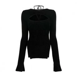 Andrea Adamo Round-neck Knitwear Black -Dame-strikkegensere Salg unnamed file 1621