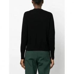 Allude Round-neck Knitwear Black -Dame-strikkegensere Salg unnamed file 1641