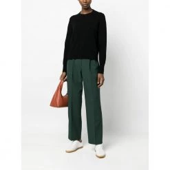 Allude Round-neck Knitwear Black -Dame-strikkegensere Salg unnamed file 1642