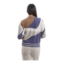 Herno Round-neck Knitwear Purple -Dame-strikkegensere Salg unnamed file 1647