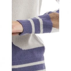 Herno Round-neck Knitwear Purple -Dame-strikkegensere Salg unnamed file 1650
