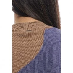 Herno Round-neck Knitwear Purple -Dame-strikkegensere Salg unnamed file 1651
