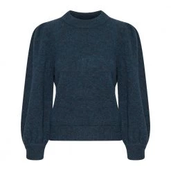 Gestuz Knitwear Blue -Dame-strikkegensere Salg unnamed file 1680