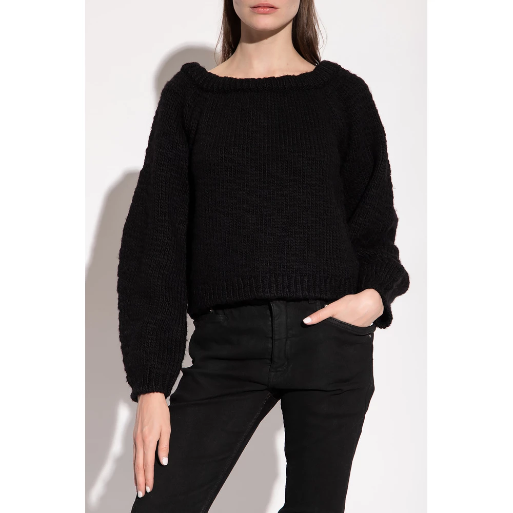 Helmut Lang Wool Sweater Black 1 Helmut Lang Wool Sweater Black