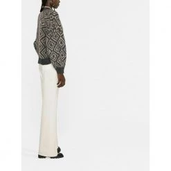 Brunello Cucinelli V-neck Knitwear Beige -Dame-strikkegensere Salg unnamed file 1711