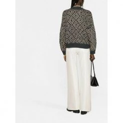 Brunello Cucinelli V-neck Knitwear Beige -Dame-strikkegensere Salg unnamed file 1714