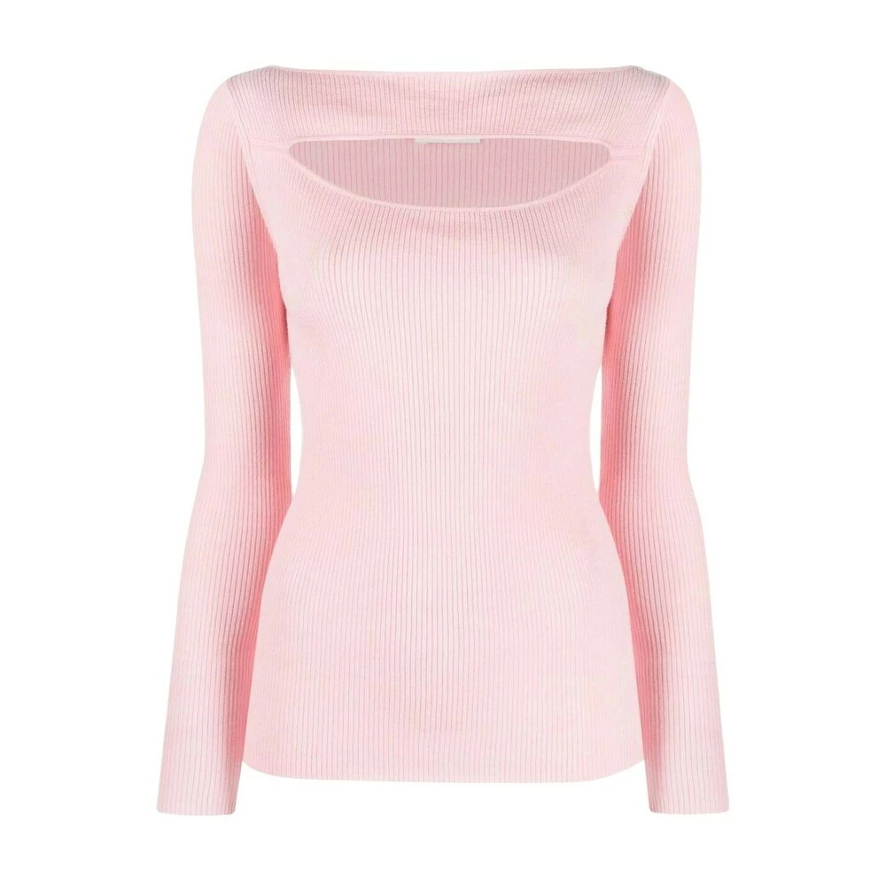 P.A.R.O.S.H. Round-neck Knitwear Pink 1 P.A.R.O.S.H. Round-neck Knitwear Pink