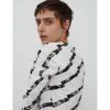 Paint Stripe Aop/White Al Mads Nørgaard Pollux Altenburg Top Aop Topp White
