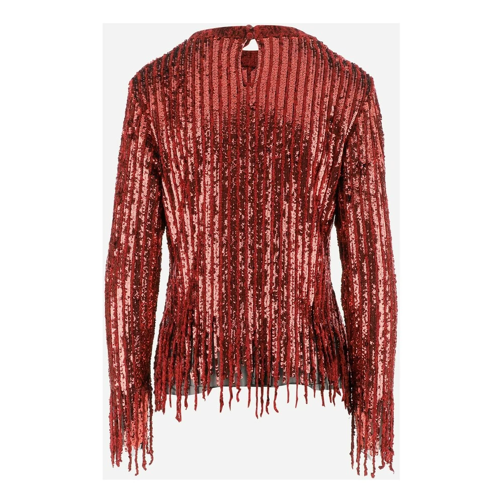 Etro Round-neck Knitwear Red 1 Etro Round-neck Knitwear Red
