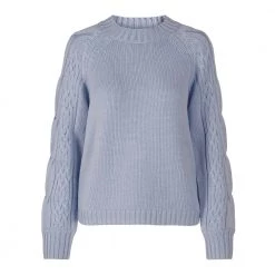 RICCOVERO - W Provence Sweater Light Sky Blue 511 Blue