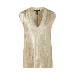 Marc Cain Sleeveless Knitwear Yellow