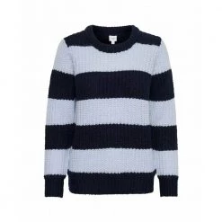 BLÅ SAINT TROPEZ BROOKSSZ PULLOVER Blue -Dame-strikkegensere Salg unnamed file 1756