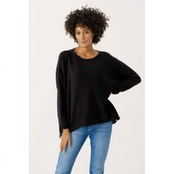Part Two Round-neck Knitwear Black -Dame-strikkegensere Salg unnamed file 1785
