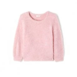 American Vintage Round-neck Knitwear Pink
