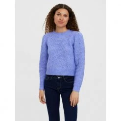 BlÄ Vero Moda Vmlola Ls O-Neck Blouse Ga Genser Blue