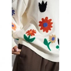 PS By Paul Smith Sweater White 9 PS By Paul Smith Sweater White -Dame-strikkegensere Salg unnamed file 1833