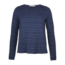 Mansted Round-neck Knitwear Blue