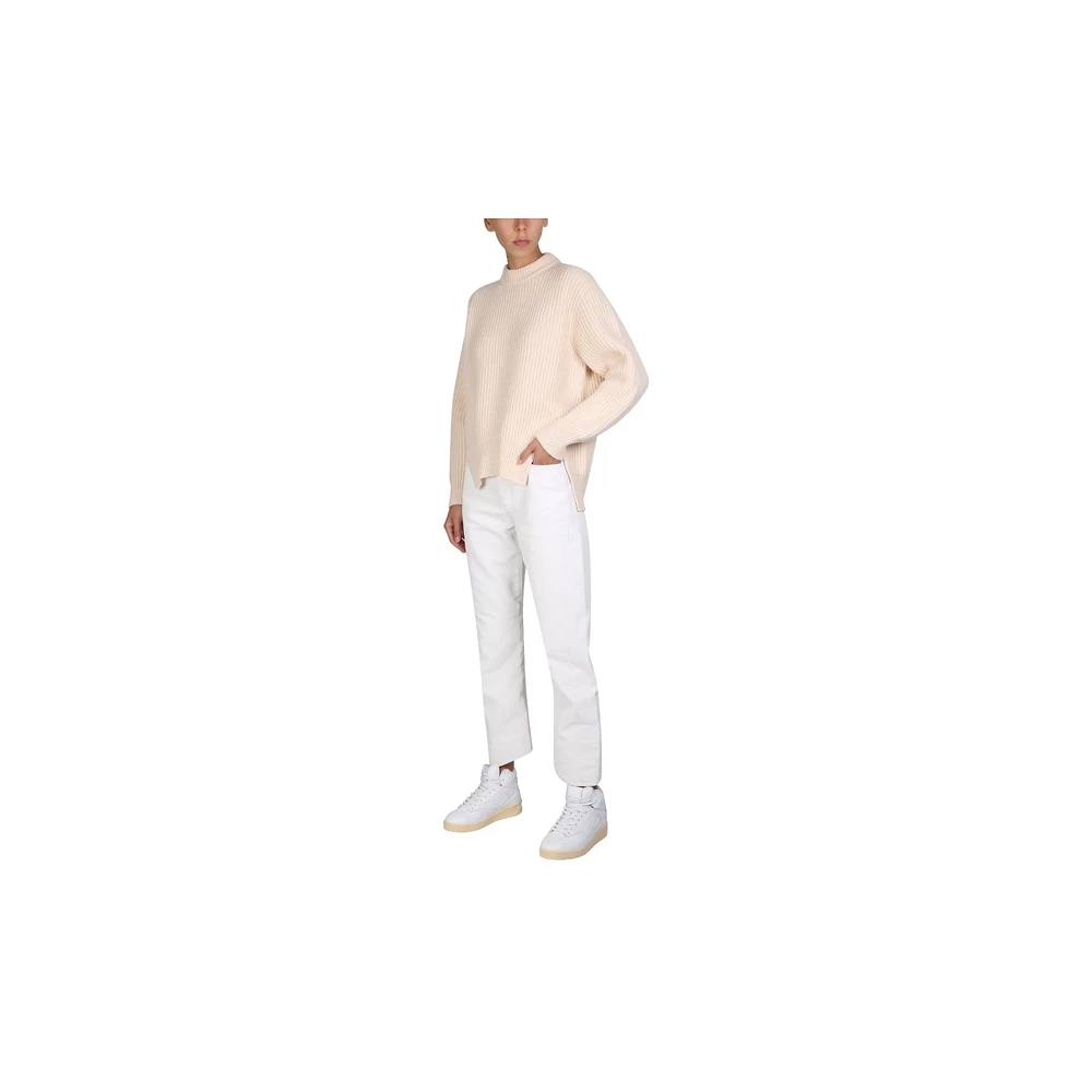 Jil Sander Crew Neck Shirt White 2 Jil Sander Crew Neck Shirt White - Bilde 2