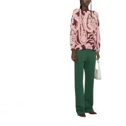 Etro Paisley-patterned Sweater Pink -Dame-strikkegensere Salg unnamed file 1878