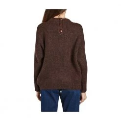 Sessun Woolen Sweater Brown -Dame-strikkegensere Salg unnamed file 1883
