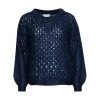 Navy Close To My Heart Emely Sweater Blue
