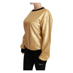 Dolce & Gabbana Crewneck Sweater Yellow