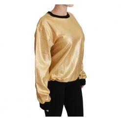 Dolce & Gabbana Crewneck Sweater Yellow -Dame-strikkegensere Salg unnamed file 1900