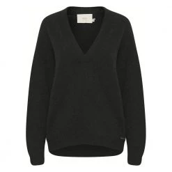 Karen By Simonsen Nora Genser Black -Dame-strikkegensere Salg unnamed file 1914