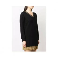 RED Valentino Sweter Oversize Black