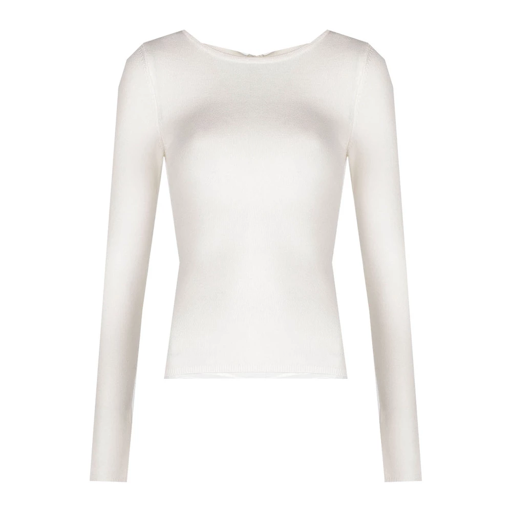 Guess Round-neck Knitwear Beige 1 Guess Round-neck Knitwear Beige