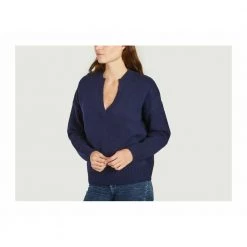 Hartford Knitwear Blue -Dame-strikkegensere Salg unnamed file 1942