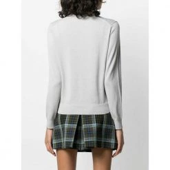 Kenzo Round-neck Knitwear Gray -Dame-strikkegensere Salg unnamed file 1962