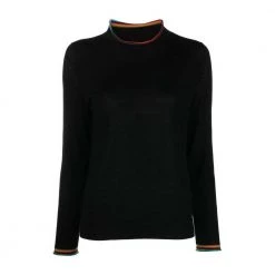 Paul Smith Round-neck Knitwear Black 8 Paul Smith Round-neck Knitwear Black -Dame-strikkegensere Salg unnamed file 1981