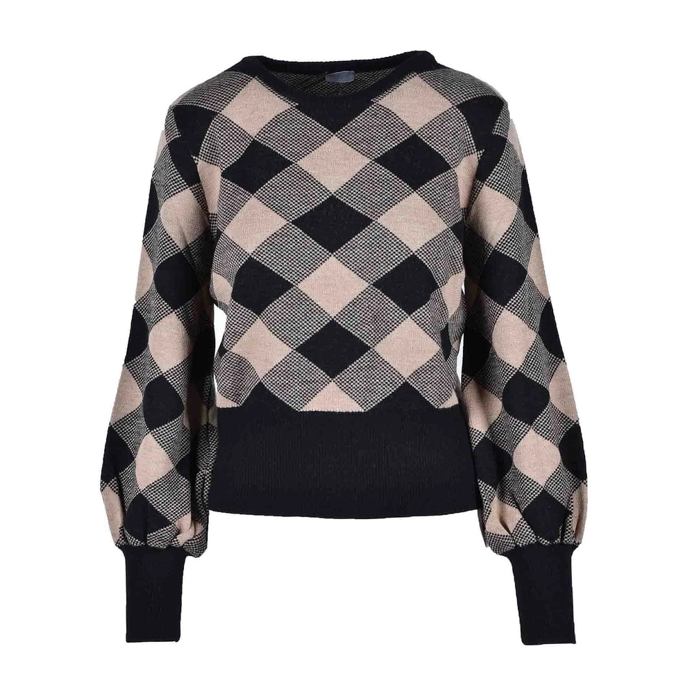 Marella Round-neck Knitwear Brown 1 Marella Round-neck Knitwear Brown