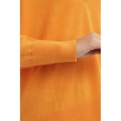 Seventy V-neck Knitwear Orange -Dame-strikkegensere Salg unnamed file 1990