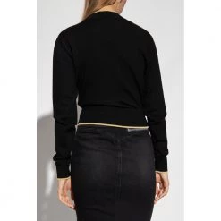 Versace Jeans Couture Wool Sweater Black