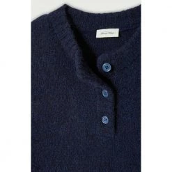 Navy American Vintage East Button Jumper Klær Blue -Dame-strikkegensere Salg unnamed file 2012