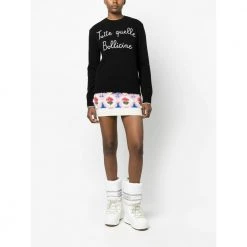 MC2 Saint Barth Round-neck Knitwear Black