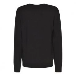 MC2 Saint Barth Round-neck Knitwear Black -Dame-strikkegensere Salg unnamed file 2035