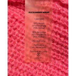 T By Alexander Wang Knit Sweater Pink