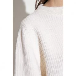 Forte Forte Oversize Sweater White -Dame-strikkegensere Salg unnamed file 2057