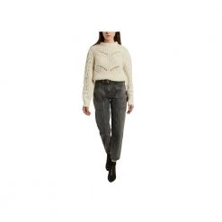 IRO Quane Openwork Sweater White -Dame-strikkegensere Salg unnamed file 207