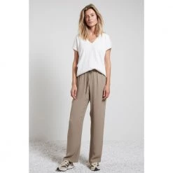 YAYA 1000578-214 Sleeveless Sweater Rib White -Dame-strikkegensere Salg unnamed file 2081