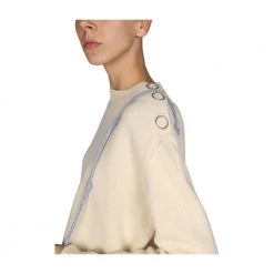 Jil Sander Shirt With Buttons Beige -Dame-strikkegensere Salg unnamed file 2085