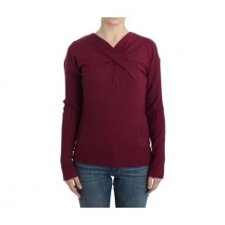 Roberto Cavalli Knitted Wool Sweater Purple 8 Roberto Cavalli Knitted Wool Sweater Purple -Dame-strikkegensere Salg unnamed file 2088