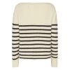 Pieszak Laura Striped Boatneck Beige