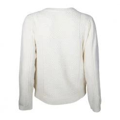 Suncoo Pullover Pearl White -Dame-strikkegensere Salg unnamed file 2134